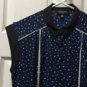 Jason Wu for Target pleated sleeveless shift dress